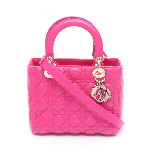 Dior LADY DIOR Cannage Lambskin Handbag