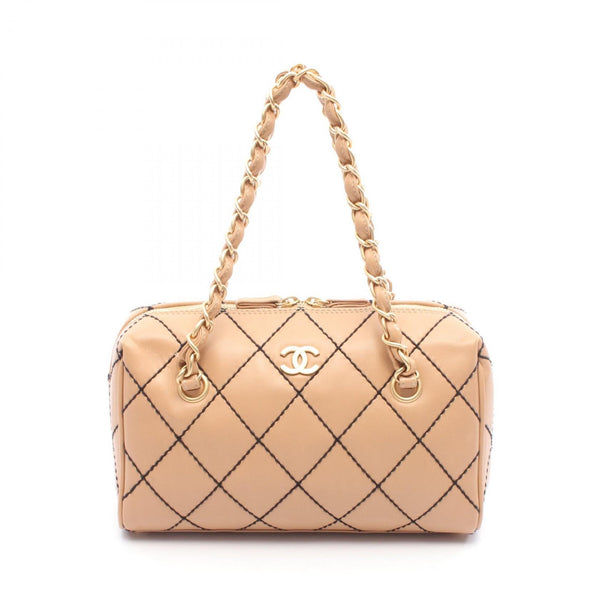Chanel Wild Stitch Calfskin Tote Bag