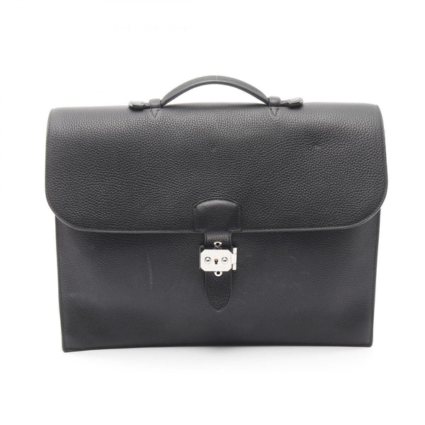 Hermes Sac a Depeches 38 Taurillon Clemence Business Bag