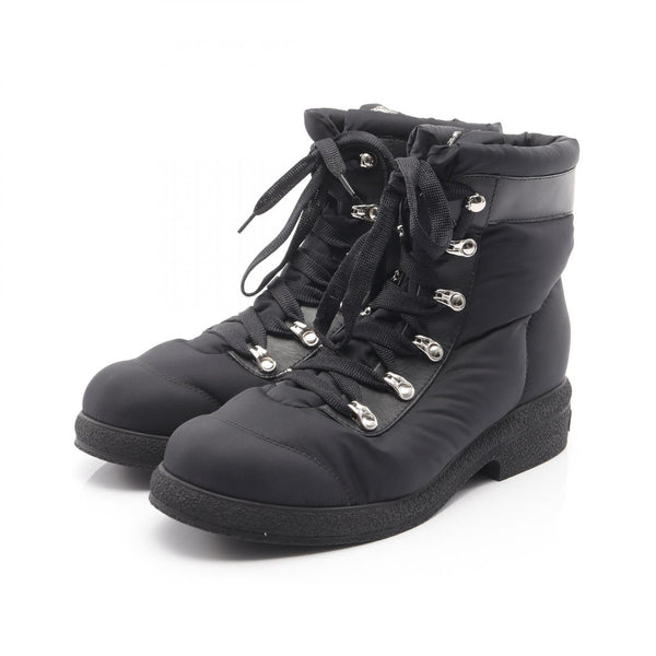 Chanel Coco Mark Nylon Boots