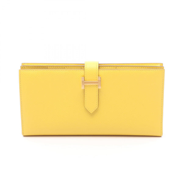Hermes BEARN SOUFFLET Epsom Long Wallet