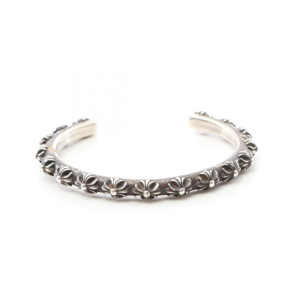 Chrome Hearts Cross Band Silver Bangle