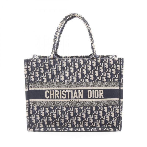 Dior BOOK TOTE Oblique Canvas Tote Bag