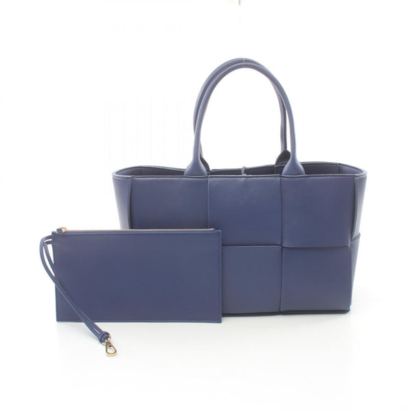 Bottega Veneta Arco Maxi Intrecciato Leather Tote Bag