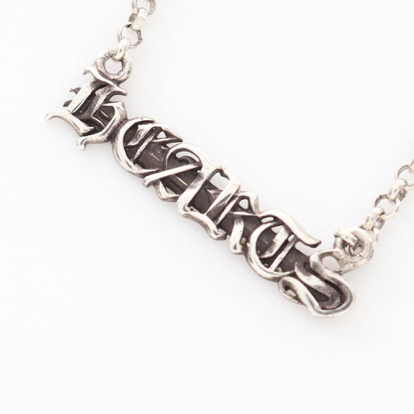 Chrome Hearts Letter 925 Silver Necklace