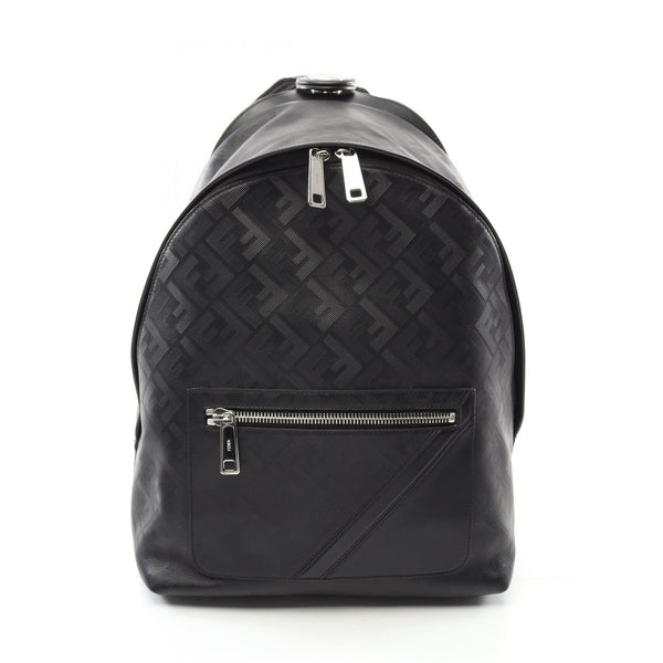 Fendi Kiodo Shadow Diagonal Leather Backpack