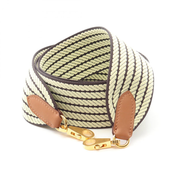 Hermes Bandouliere Sangle Cordage Swift Canvas Shoulder Strap