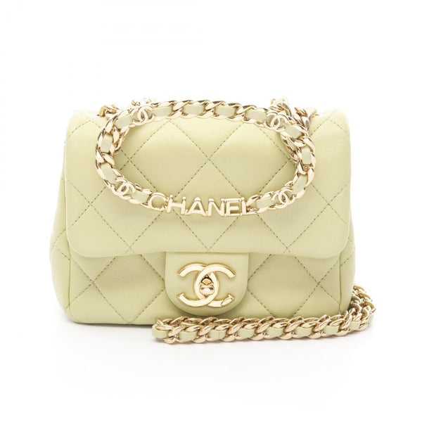 Chanel Mini Matelassé Lambskin Shoulder Bag
