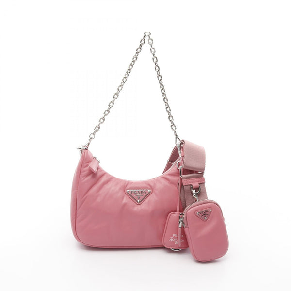 Prada Re-Edition 2005 Drill Leather Shoulder Bag