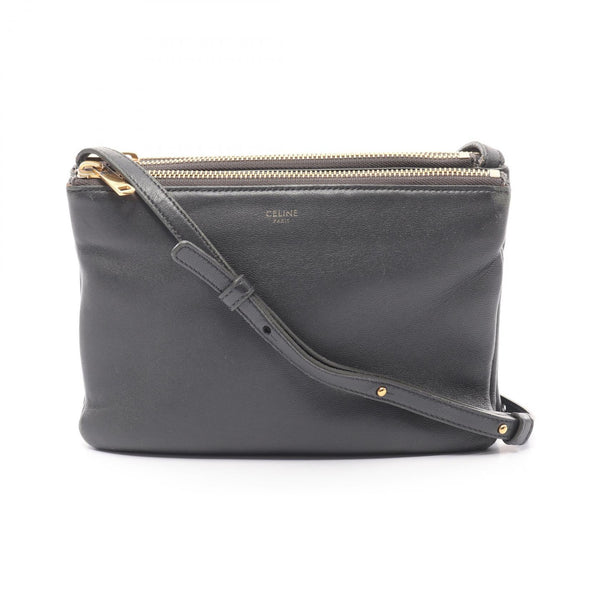 Celine Trio Small Leather Shoulder Bag