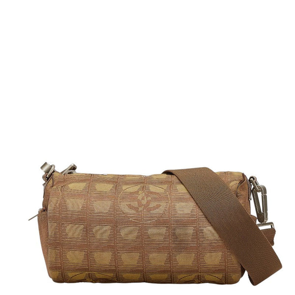 Chanel New Travel Line Nylon Canvas Shoulder Bag