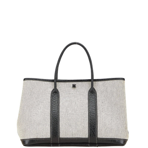 Hermes Garden Party TPM Toile H Handbag