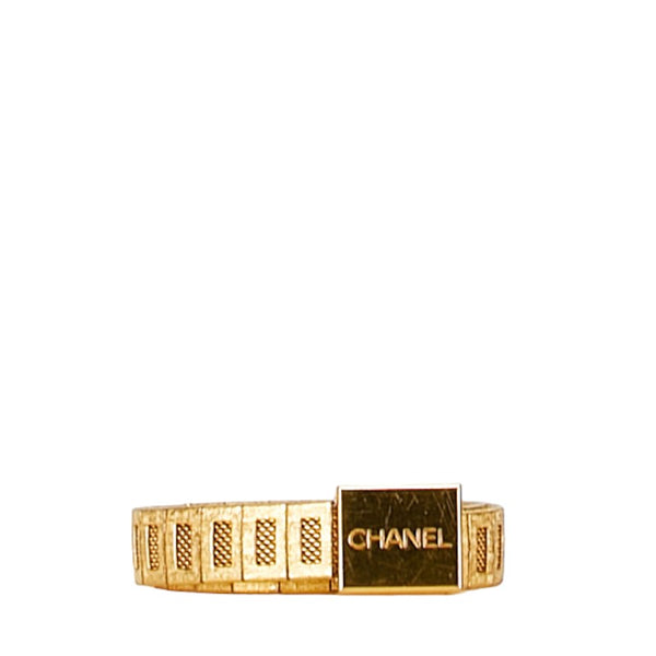 Chanel Logo Belt Gold Plated