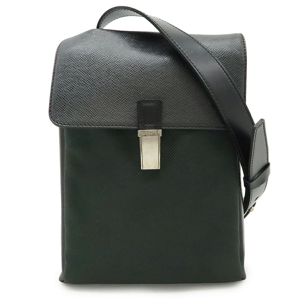 Louis Vuitton Saratov PM Taiga Shoulder Bag