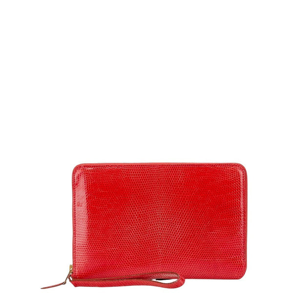 Hermes Charlie Lizard Travel Case