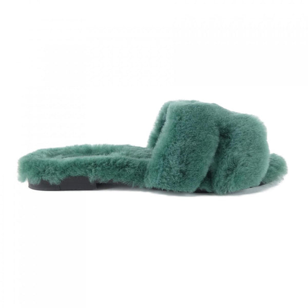 Hermes Sheepskin Sandals