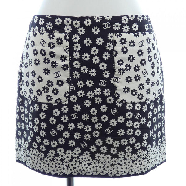 Chanel Silk Skirt