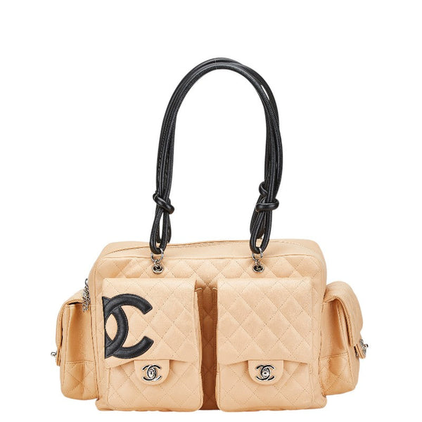 Chanel Cambon Line Leather 2way Bag