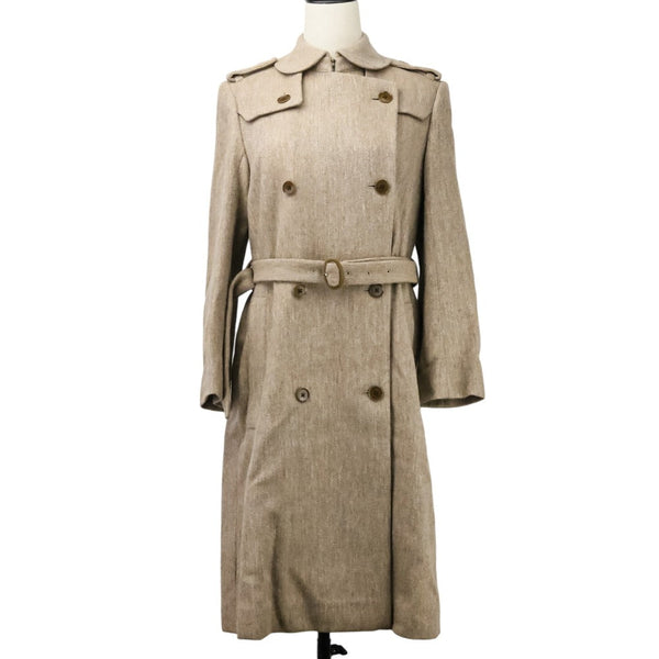 mina perhonen Lewis Wool Long Trench Coat