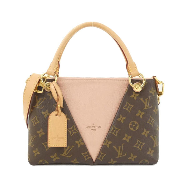 Louis Vuitton V Tote Monogram Coated Canvas Bag