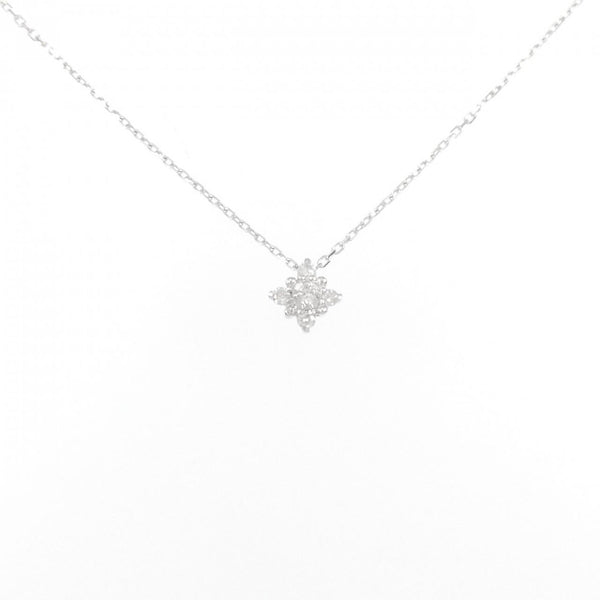 K18WG Diamond Necklace