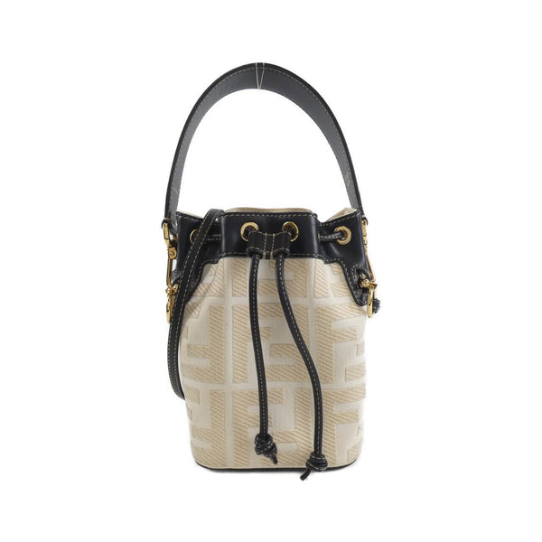 Fendi Mini Mon Tresor Canvas Calf Bag