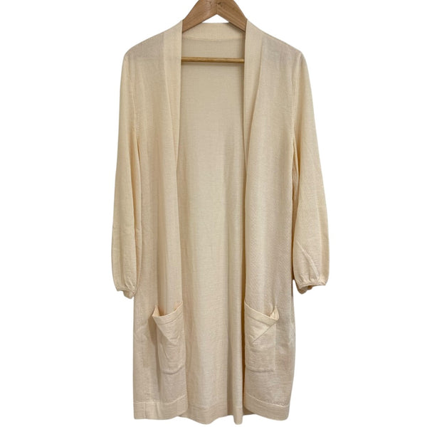 Daisy Lin For Foxey Cashmere Long Knit Cardigan