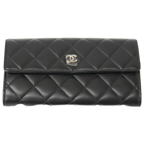 Chanel A50096 Lambskin Long Wallet