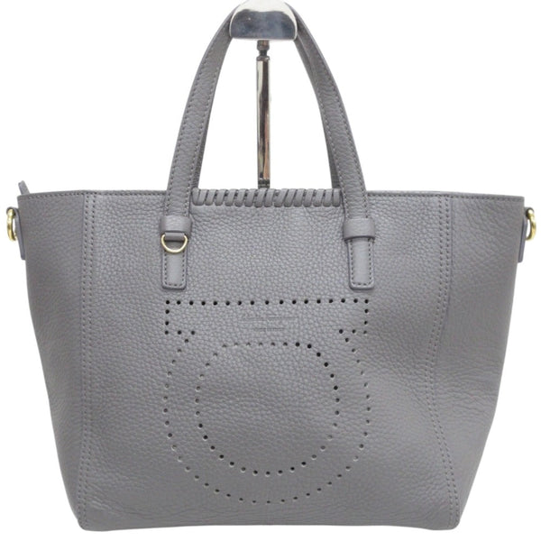 Salvatore Ferragamo Marta Leather 2way Shoulder Bag