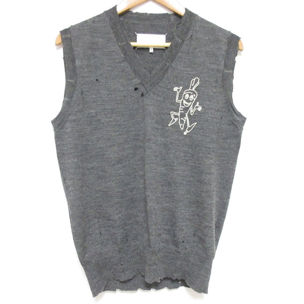Maison Margiela Knitted Wool Vest