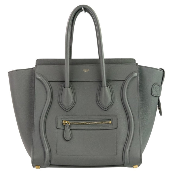 Celine Luggage Micro Shopper Calfskin Bag