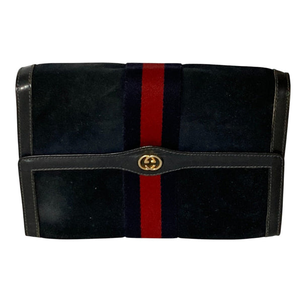 Gucci Old Gucci Sherry Line Clutch Bag