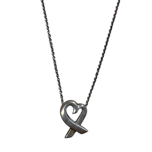 Tiffany&Co. Loving Heart 925 Silver Necklace