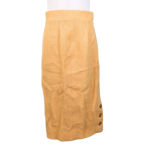 Chanel Wool Silk Skirt