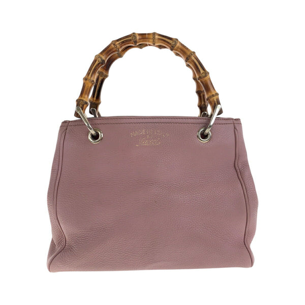 Gucci Bamboo Leather Handbag