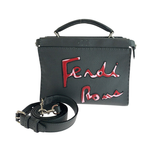 Fendi Peekaboo Mini Fit Leather 2way Bag