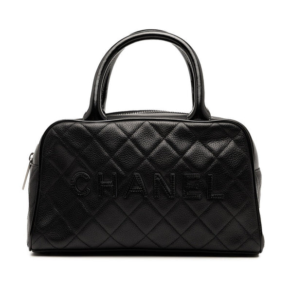 Chanel Matelasse Caviar Skin Patent Leather Handbag