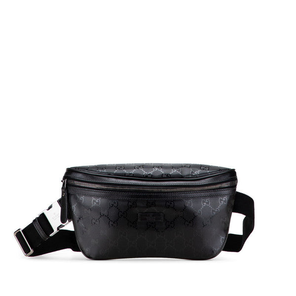 Gucci GG Imprime PVC Leather Waist Bag