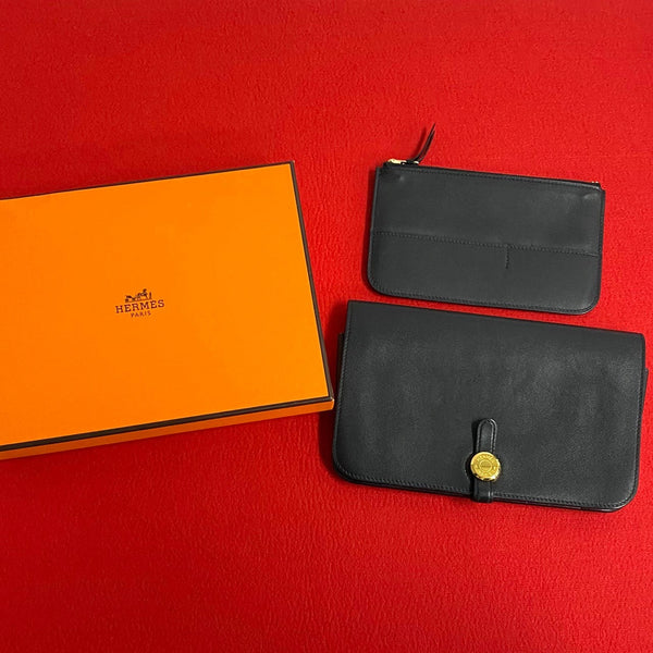 Hermes Dogon Duo Swift Long Wallet