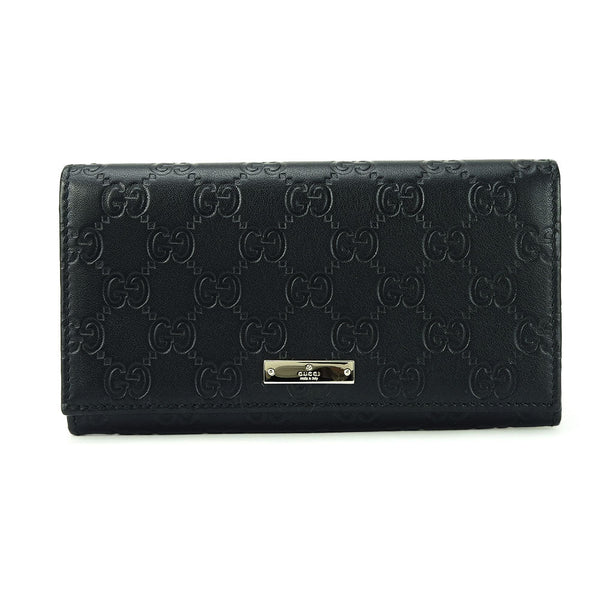 Gucci Guccissima Leather Long Wallet