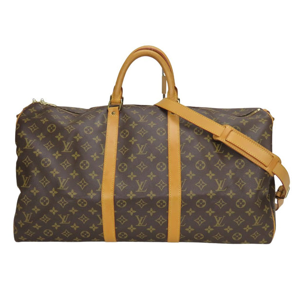 Louis Vuitton Keepall Bandoulière Monogram 2way Travel Bag