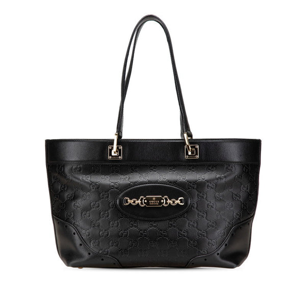 Gucci Horsebit Guccissima Leather Handbag