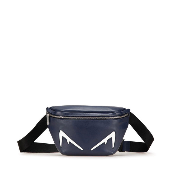 Fendi Bugs Eye Leather Waist Bag