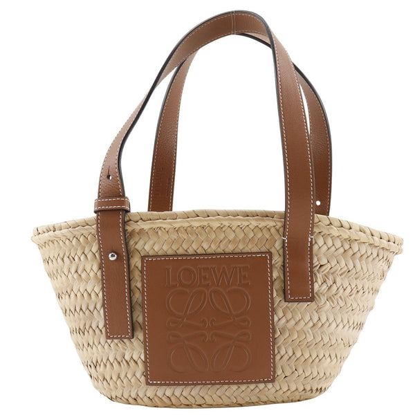 Loewe Basket Bag Small Raffia 2way Tote Bag