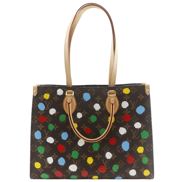 Louis Vuitton LV×YK OnTheGo MM Monogram Vernis Tote Bag