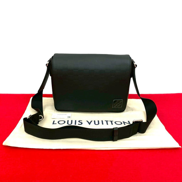 Louis Vuitton District PM Damier Infini Leather Shoulder Bag