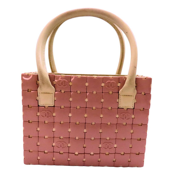 Chanel Puzzle Bag Leather Handbag