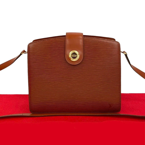 Louis Vuitton Capucines Epi Leather Shoulder Bag