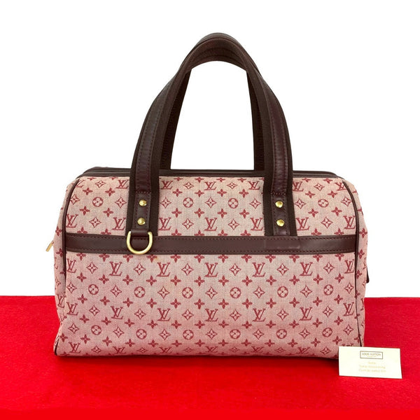 Louis Vuitton Josephine GM Monogram Canvas Boston Bag