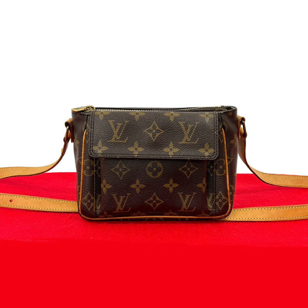 Louis Vuitton Vivasite Monogram Leather Shoulder Bag